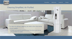 Desktop Screenshot of decovac.com